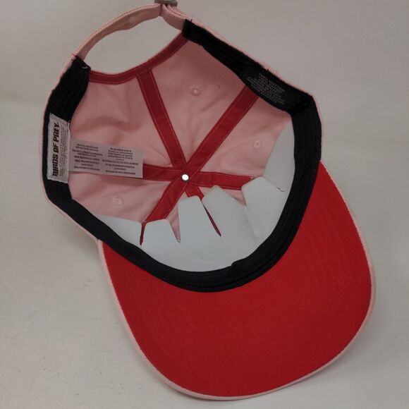 Harley Quinn Cat Ears Slideback Hat Pink OSFM Embroidered Birds Of Prey - Picture 7 of 9